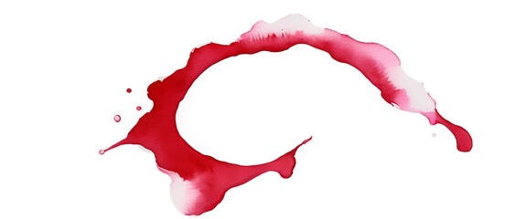 a red gradient watercolor spot on a transparent background. for text, logo