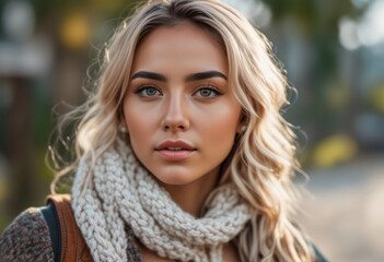 A Portrait Of Breathtakingly Gorgeous, Exotic, Beautiful Woman.
