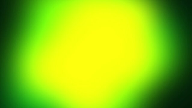 4k moving bright green and yellow color gradient background