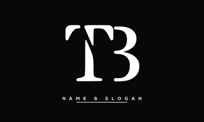 TB, BT, T, B  Abstract Letters Logo Monogram