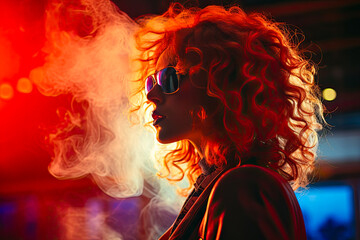 Woman smoking fantastic lighting backlit projector, street scenes with vibran colors, cross-processing/processed --ar 3:2 --stylize 250 --v 5.2 Job ID: a3806847-840e-47fd-b4ab-93033b4e525e - 767829741
