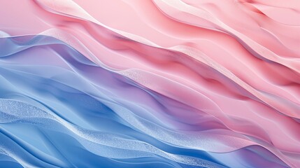 Pink blue gray stripes waves lines curls and bumps abstract beautiful background