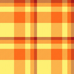 Textile fabric tartan of vector texture check with a plaid seamless pattern background.