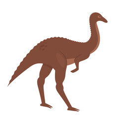 Predator dinosaur animal. Prehistoric animal, jungle reptiles group, jurassic world evolution cartoon vector illustration