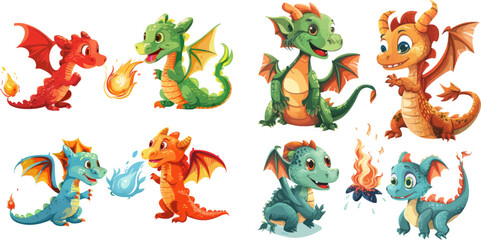 Fantasy baby dragons