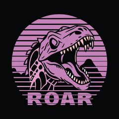 dino t shirt design