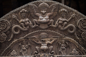 Kathmandu, Nepal- April 01,2022 : The Pashupatinath Temple is a Hindu temple located on the Bagmati...
