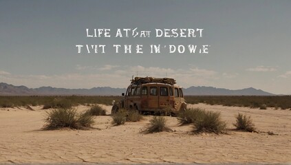 Life in desert 