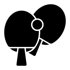   Ping Pong glyph icon