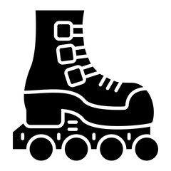   Roller Skate glyph icon