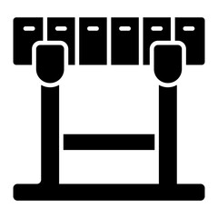   Hurdle glyph icon