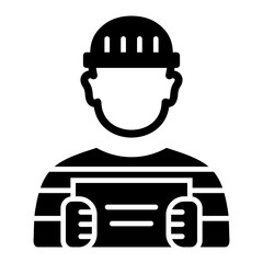   Inmate glyph icon