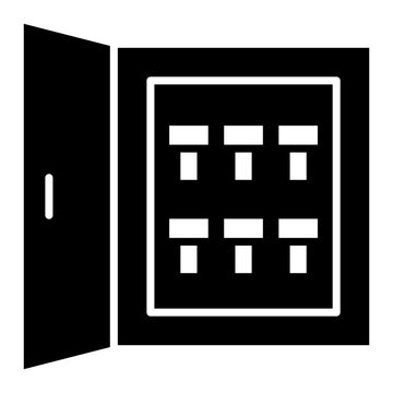   Electrical Panel glyph icon