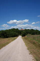Fototapeta na wymiar Rural landscape near Passignano sul Trasimeno, Umbria, Italy