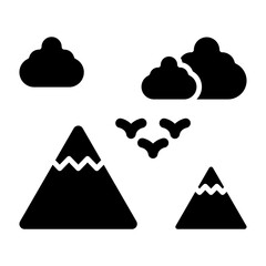   Urban Adventures glyph icon