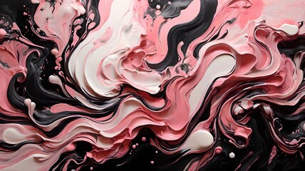 Black and Pink abstract background