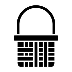  Picnic Basket glyph icon