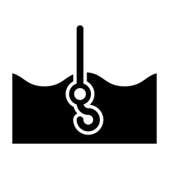   Riverside Picnic glyph icon