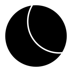 Cricket Ball glyph icon