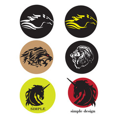 horse animal icon symbol illustration