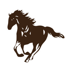 horse animal icon symbol illustration