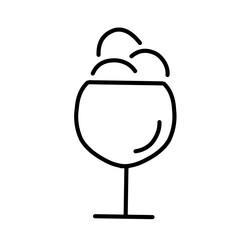 set of ice cream icons