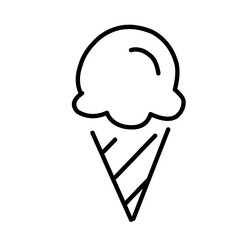 set of ice cream icons