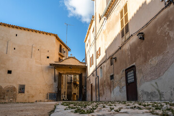 a beautiful convent de Santa Clara in Palma de Mallorca, Spain