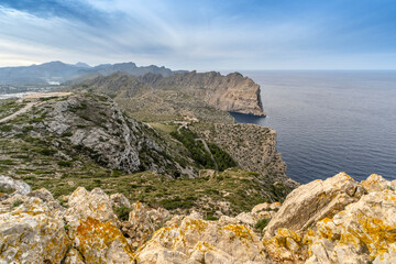 amazing landscape of Formentor, Mallorca in Spain - 767859906