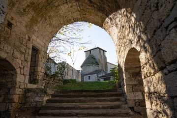 Obraz premium Église Notre-Dame de Frespech, Lot-et-Garonne