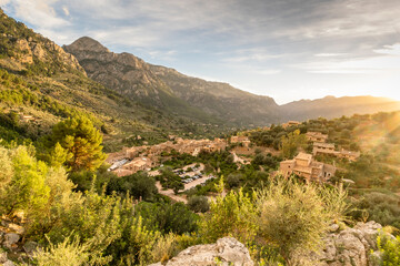 amazing view of Casc antic Fornalutx, Mallorca, Spain - 767860133