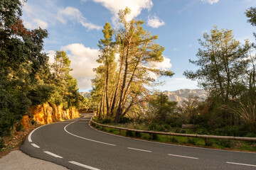 beautiful photo of road in the mountains, Mallorca, Spain - 767860140