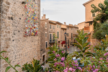 Fototapeta na wymiar amazing photos of Casc antic Fornalutx, Mallorca, Spain