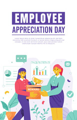 Employee Appreciation in Business Poster