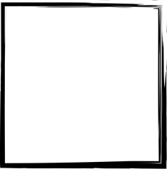 Obraz premium Square frames brush strokes. Set of design elements