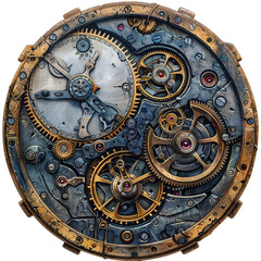 enginer, generative, ai, steampunk, clockwork, broo