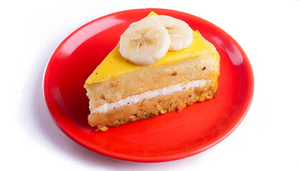 Delicious Banana Cake Slice, Tempting Desserts and Culinary Delights