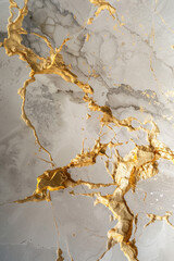 Marble stone with gold for background
