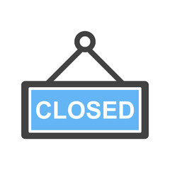 Black Friday Filled Blue & Black Icons