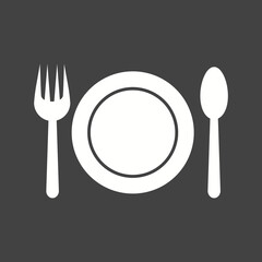 Thanksgiving Glyph Inverted Icons