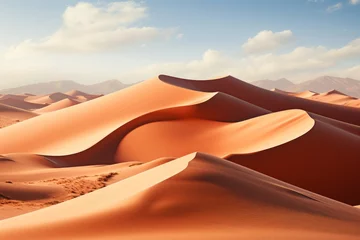 Foto auf Leinwand Empty quarter desert dunes. © hugo