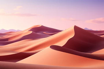 Cercles muraux Abu Dhabi Empty quarter desert dunes.