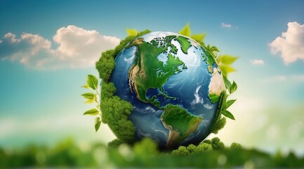 Save the World Concept, Earth day, Environment Day