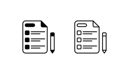 Document icon design with white background stock illustration