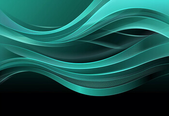 Animated background video with turquoise spiral wave pattern