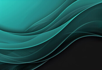 Animated background video with turquoise spiral wave pattern