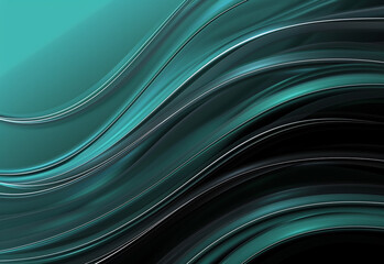 Animated background video with turquoise spiral wave pattern
