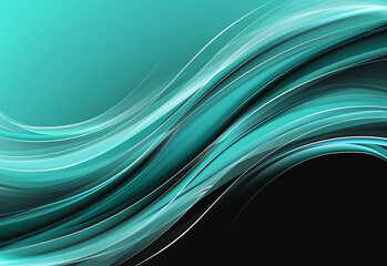 Animated background video with turquoise spiral wave pattern