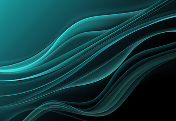 Animated background video with turquoise spiral wave pattern