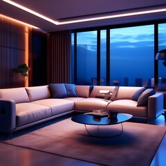 Fototapeta premium modern living room